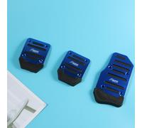 3 pezzi Manuale generale Alluminio Trasmissione manuale Copripedale antiscivolo