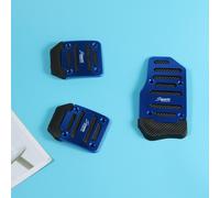 3 pezzi Manuale generale Alluminio Trasmissione manuale Copripedale antiscivolo