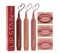 3 Pezzi Matita Labbra, Lip Liner Waterproof, Lip Pencil, Colore A Lunga Tenuta, Liscio Come La Seta E Non Appiccicoso, Per Un Contorno Labbra Preciso (Corallo, Rosa E Marrone Rossastro)
