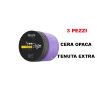 3 PEZZI MAXIMA FREE STYLE PASTEL MAT CERA OPACA TENUTA EXTRA TEXTURE 3x100ml