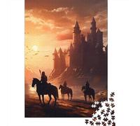 3 Pezzi Medieval Castle Scene Set Di Biancheria Da Letto Stampa 3d in Microfibra Copripiumino Con Cerniera Fantasy Adventure Illustration Decorazione Per La Camera Da Letto Per Ragazzi E Ragazze 52x38