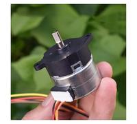 3 pezzi Mini 35 mm rotondo 4 fasi 5 fili motore passo-passo riduttore epicicloidale motore passo-passo DC12V/DC24V Adatto per il fai da te, personale(Model A)