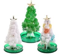 3 Pezzi Mini Albero di Natales, l'Albero Magico, Albero di Natale Magico, Alberos di Natale in Crescita Magico, Alberos di Natale Montessori, Allevamento di Cristalli fai da te