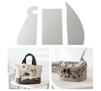 3 pezzi modello patchwork per cestino portaoggetti per casseruola, borsa per il