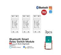 (3 pezzi) Modulo relè interruttore intelligente Bluetooth MOES con controllo a punto singolo e telecomando Sigmesh