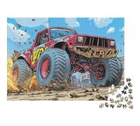 3 Pezzi MonsterTruck Set Di Biancheria Da Letto Stampa 3d Morbida Microfibra Copripiumino Con Cerniera RacingActionStyle Decorazione Per La Camera Da Letto Per Ragazzi E Ragazze 70x50cm/1000pcs