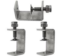 3 Pezzi Morsetti da Falegname,47mm Morsetti per morsetti a c Inossidabile 304, Resistente Morsetto Di Apertura Grande, con Apertura a Mascella, per Scrivania e Tavolo da Lavoro