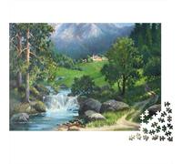 3 Pezzi MountainScenery Set Di Biancheria Da Letto Stampa 3d in Microfibra Con Chiusura A Strappo LandscapeArtStyle Per Tutte Le Stagioni Per Ragazzi E Ragazze 70x50cm/1000pcs