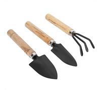 3 Pezzi Multiuso Usa Mini Attrezzi da Giardinaggio per Piante Set Vanga Artiglio Rastrello Pala Fiori Strumenti per Piantare