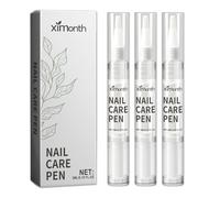 3 Pezzi Nail Care Pen, Arricchito con Olio di Jojoba, Olio di Cocco, Burro di Karitè, Estratto di Aloe Vera, Vitamina E