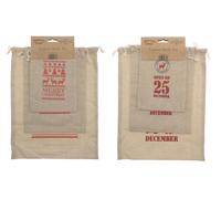 3 Pezzi Natale Sacchetti Regalo Sacchi, Vintage Regalino Idee Regalo