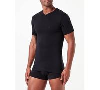 2 T-SHIRT NAVIGARE cotone caldo m/m scollo a V stretta Tg 3/S BIANCO art.112