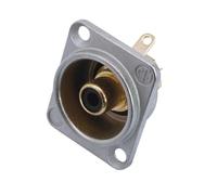 3 pezzi - NEUTRIK Presa da Incasso RCA Nero NF2D0 - Connettore Audio di Qualità