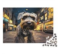 3 Pezzi Night Street Dog Set Di Biancheria Da Letto Stampa 3d Morbida Microfibra Con Chiusura A Strappo Cartoon Urban Pet Art Decorazione Per La Camera Da Letto Per Ragazzi E Ragazze 52x38cm/1000pcs