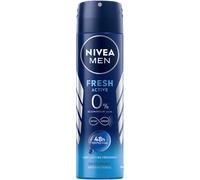 6 pz Nivea Men Deo Spray Fresh Active 0% Aluminium Deodorante 48h 150ml