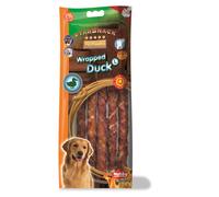 3 pezzi Nobby STARSNACK Wrapped Duck L, 3 x 128 g