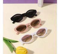 3 pezzi Occhiali da vista in acrilico vintage a rombo, di moda per la primavera, adatti per ragazze 14-16 anni, per uscite, abbinamento di outfit e regali per le vacanze 8-14YPC