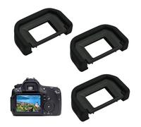 3 Pezzi Oculari Fotocamera per Canon, Mirino Oculare Sostituzione EF, Conchiglia Oculare per Fotocamera Canon EOS 300D 350D 400D 450D 500D 550D 600D 1000D 700D 100D Canon Digital Rebel Xsi Xti XS