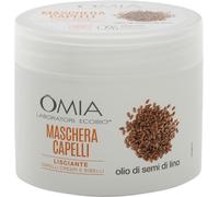 3 PEZZI OMIA Maschera Capelli Olio Semi di Lino, da 250 ml