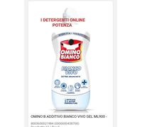 3 PEZZI Omino Bianco Bianco Vivo Gel da 900 ml