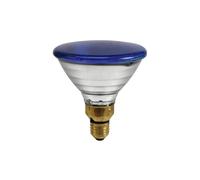 3 pezzi - OMNILUX PAR-38 230V 80W E27 Blu - Proiettore Dimmerabile per Effet