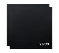 3 Pezzi Pannelli in Acrilica, Foglio Acrilico Colorate Opache Fogli Di Plastica Acrilici, 30x30cm 3mm Fogli Acrilici Pannello in Acrilico Tavole Di Acrilico per Il Taglio Laser, Segni (Nero)