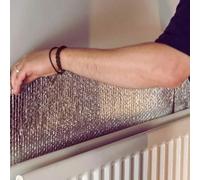 3 Pezzi Pannello Termoriflettente Isolante Termico per Termosifoni, Radiatori e Caloriferi, 70x100 cm, Tagliabile (3)