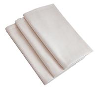3 Pezzi Panno Filtrante Multiuso in Cotone Bianco | Bevande Vegetali e Tofu, Pulizia Facile, Liquidi Limpidi e Uso in Preparazione, Cotone Bianco
