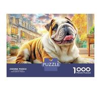 3 Pezzi Paris Dog Set Di Biancheria Da Letto Con Stampa 3D in Microfibra Copripiumino Con Cerniera Bulldog in Town Per Tutte Le Stagioni Per Bambini,Ragazzi E Ragaz 38x26cm/1000pcs