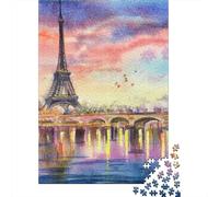 3 Pezzi Paris Skyline Set Di Biancheria Da Letto Stampa 3d in Microfibra Con Chiusura A Strappo Watercolor Scenic View Decorazione Per La Camera Da Letto Per Bambini,Ragazzi E Ragaz 38x26cm/1000pcs