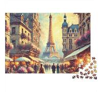 3 Pezzi Paris Street Scene Set Di Biancheria Da Letto Stampa 3d in Microfibra Copripiumino Con Cerniera Impressionist Cityscape Per Tutte Le Stagioni Per Ragazzi E Ragazze 70x50cm/1000pcs