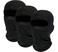 3 Pezzi Passamontagna Sci Balaclava Moto Maschera Morbido E Traspirante Unisex S