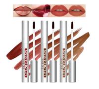 3 pezzi Peel Off Lip Liner, Lip Stain Peel Off a Lunga Durata, Impermeabile Tinta Labbra Peel Off, Lip Liner Tattoo per Labbra, Matte Finish Rossetto per Donne