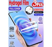 3 pezzi Pellicola idrogel Ultra HD a copertura totale, anti-esplosione e anti-graffio, protezione schermo per cellulare compatibile con Samsung Galaxy S26 S25 S24 Ultra A57 A56 A55 A37 A36 A35 A17 A06