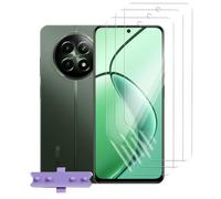 [3 Pezzi] Pellicola per Realme 12 5G/Realme 12x 5G, Weideworld TPU Hydrogel Pellicola Protettiva per Realme 12 5G/Realme 12x 5G,Anti-riflesso,Ultra-Clear, Trasparente