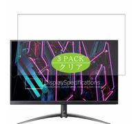 3 Pezzi Pellicola Protettiva, compatibile con Acer Predator XB273 Z3bmiiprx XB273Z3bmiiprx 27" Monitor Screen Protector Protezioni Schermo (Non Vetro Temperato)