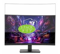 3 Pezzi Pellicola Protettiva, compatibile con ASRock PG27QRT1B 27" Monitor Screen Protector Protezioni Schermo (Non Vetro Temperato)