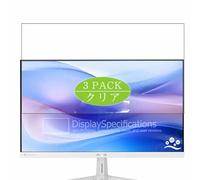 3 Pezzi Pellicola Protettiva, compatibile con Asus VU279HFI-W 27" Monitor Screen Protector Protezioni Schermo (Non Vetro Temperato)