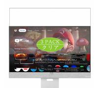3 Pezzi Pellicola Protettiva, compatibile con Asus ZenScreen Smart MS27UC 27" Monitor Screen Protector Protezioni Schermo (Non Vetro Temperato)