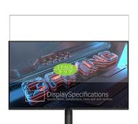 3 Pezzi Pellicola Protettiva, compatibile con Gigabyte AORUS FO27Q5P 26.5" Monitor Screen Protector Protezioni Schermo (Non Vetro Temperato)