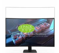 3 Pezzi Pellicola Protettiva, compatibile con Gigabyte GS27QCA 27" Monitor Screen Protector Protezioni Schermo (Non Vetro Temperato)