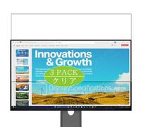 3 Pezzi Pellicola Protettiva, compatibile con Lenovo ThinkVision P24Q-40 P24QD-40 23.8" monitor Screen Protector Protezioni Schermo (Non Vetro Temperato)