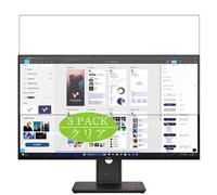 3 Pezzi Pellicola Protettiva, compatibile con Lenovo ThinkVision T32UD-40 31.5" monitor Screen Protector Protezioni Schermo (Non Vetro Temperato)