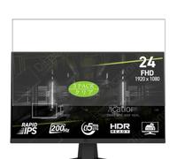 3 Pezzi Pellicola Protettiva, compatibile con MSI MAG 244F 23.8" Monitor Screen Protector Protezioni Schermo (Non Vetro Temperato)