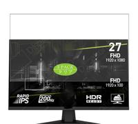3 Pezzi Pellicola Protettiva, compatibile con MSI MAG 274F 27" Monitor Screen Protector Protezioni Schermo (Non Vetro Temperato)