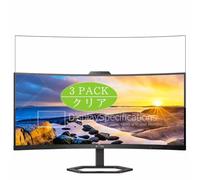 3 Pezzi Pellicola Protettiva, compatibile con Philips 34E1C5600AM 34" Monitor Screen Protector Protezioni Schermo (Non Vetro Temperato)