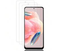 3 pezzi Pellicola protettiva in vetro temperato ad alta definizione per Xiaomi Redmi, pellicola in vetro indurito ad alta resistenza in alluminio, antiesplosione, anti-graffio, anti-impronta, resisten