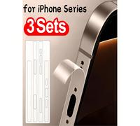3 pezzi Pellicola protettiva laterale in idrogel compatibile con 17 16 15 14 Plus 13 Pro Max, protezione anti-graffio per il bordo del telefono iPhone 12,iPhone 12 Mini,iPhone 12 Pro,iPhone 12 Pro Max