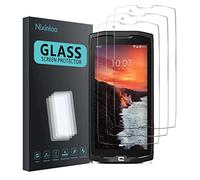 [3 pezzi] Pellicola protettiva per Crosscall Core X4, durezza 9H, pellicola protettiva in vetro temperato [supporto ID impronte digitali] [antigraffio]