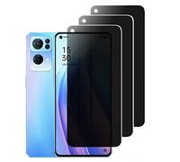 [3 Pezzi] Pellicola Protettiva Privacy in Vetro Temperato per OPPO Find X3 Neo, Anti-Spia Durezza 9H Protettiva Film Copertura Completa Privacy Protezione Schermo OPPO Find X3 Neo